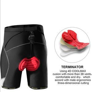 NWT Men Cycling Shorts Size Large